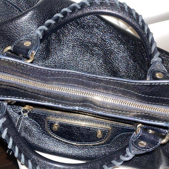 BALENCIAGA Classic Metallic Edge City Bag - Picture 2 of 3